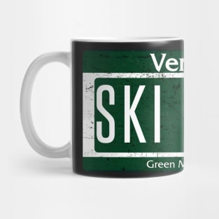 Skiing Moguls Ski Bumps Skiing Vermont Ski East Mug